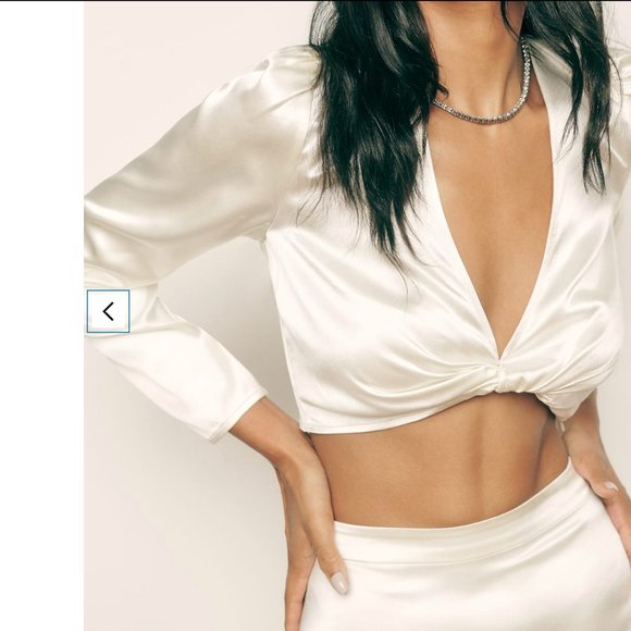 Reformation Barcelona Silk Two Piece - Picture 3 of 15